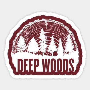 Deep Woods Sticker